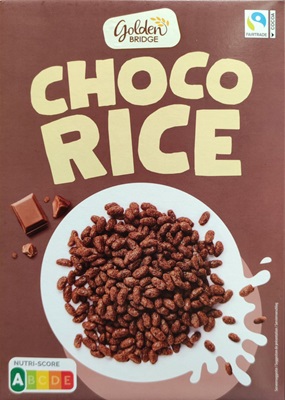 Céréales Choco Rice de la marque Golden Bridge